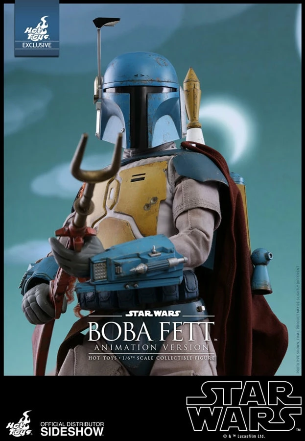 Vendor-unknown Hot Toys Star Wars Boba Fett (Animation Version) 1/6 Scale 12" Figure 9 Vendor-unknown Hot Toys Star Wars Boba Fett (Animation Version) 1/6 Scale 12" Figure