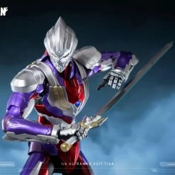 Maybang's Collectibles Threezero Ultraman Suit Another Universe FigZero Ultraman Suit Tiga 1/6 Scale Collectible Figure