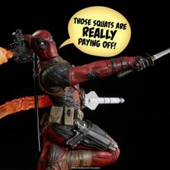 Vendor-unknown Sideshow Marvel Deadpool Heat-Seeker Premium Format Figure Statue Sideshow Collectibles