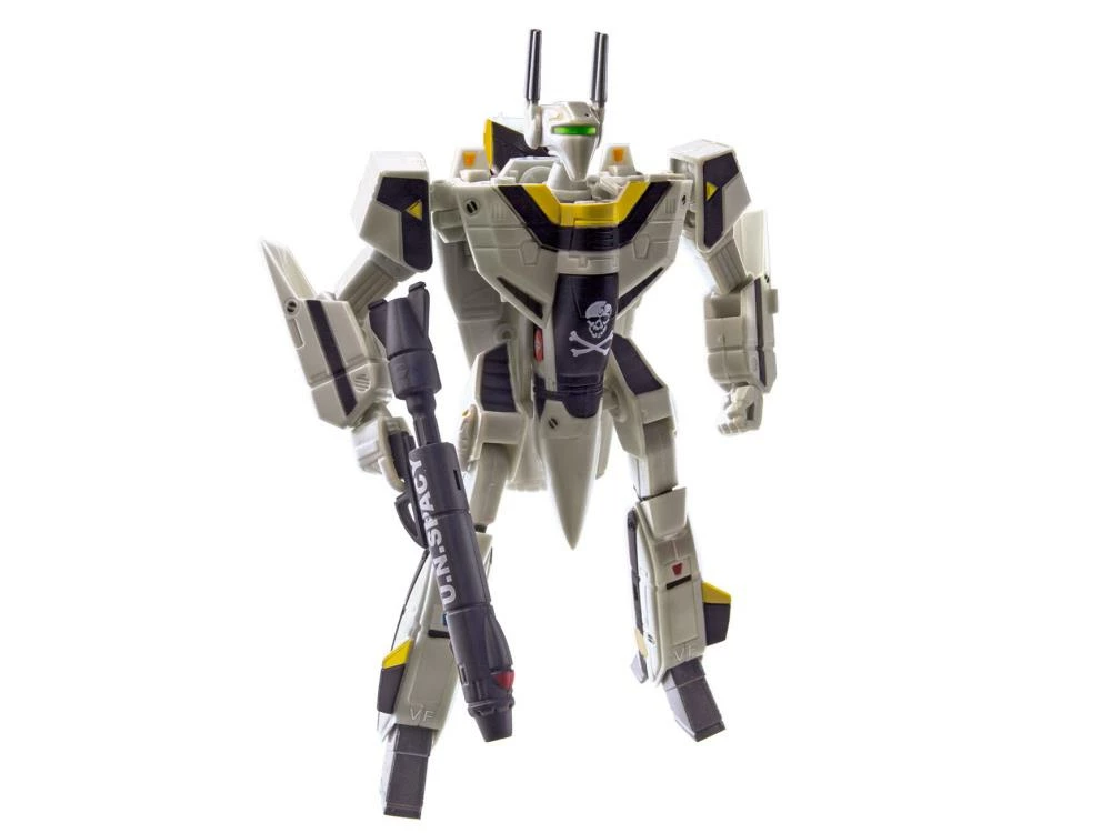 Maybang's Collectibles Toynami Macross Saga Retro Transformable Collection VF-1S (Roy Focker) Variable Fighter 1/100 Scale Figure 1 Maybang's Collectibles Toynami Macross Saga Retro Transformable Collection VF-1S (Roy Focker) Variable Fighter 1/100 Scale Figure
