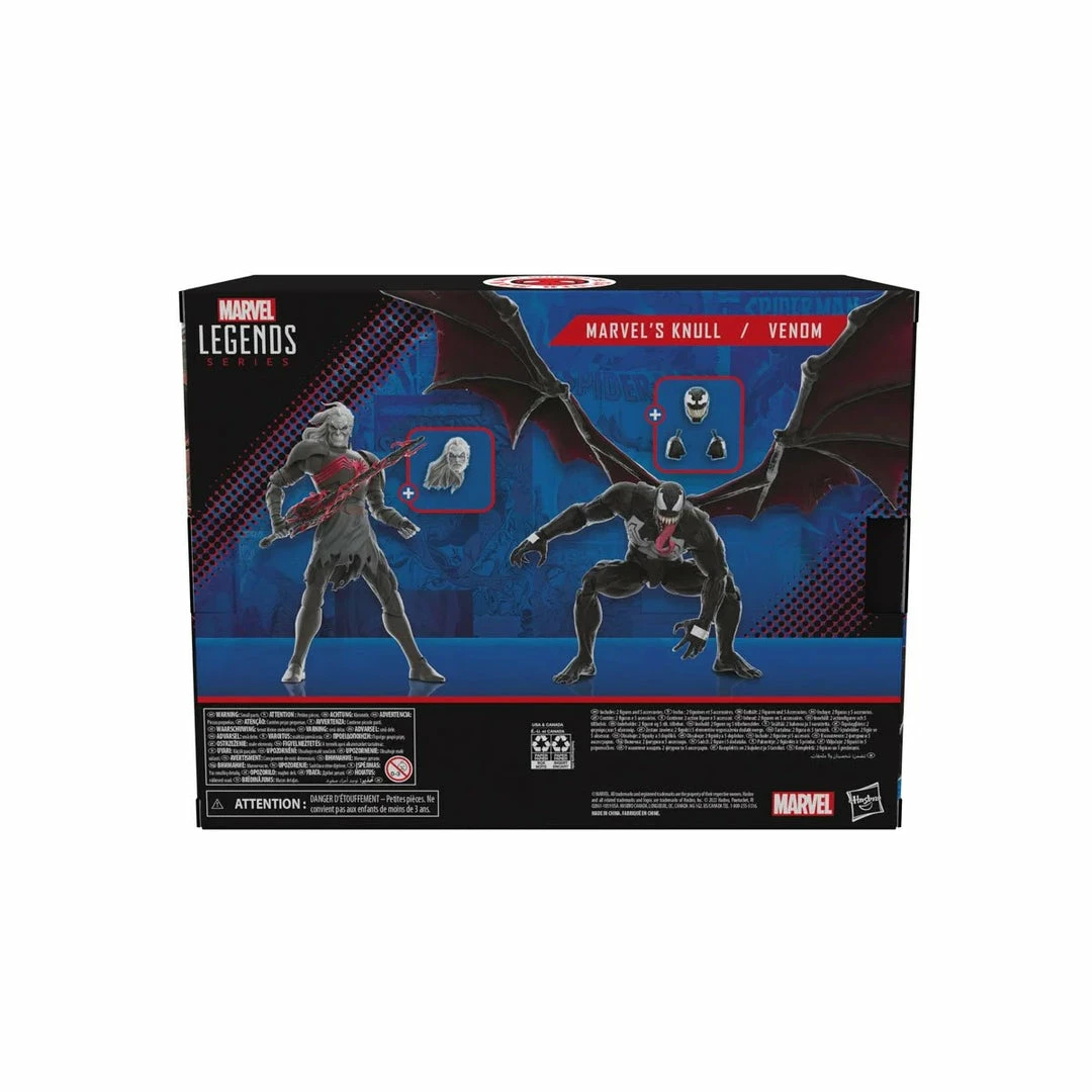 Maybang's Collectibles Hasbro Marvel Legends Series 60th Anniversary Marvel’s Knull And Venom Action Figure 2-Pack 33 Maybang's Collectibles Hasbro Marvel Legends Series 60th Anniversary Marvel’s Knull And Venom Action Figure 2-Pack