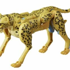 Maybang's Collectibles Hasbro Transformers War For Cybertron Kingdom Deluxe Set Of 4 Figures Paleotrex, Cheetor, Warpath & Blackarachnia