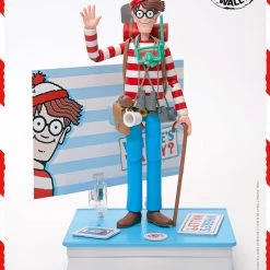 Maybang's Collectibles Blitzway Where's Waldo MEGAHERO Waldo 1/12 Scale Deluxe Collectible Figure
