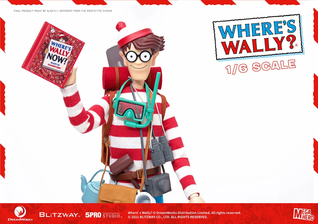 Maybang's Collectibles Blitzway Where's Waldo MEGAHERO Waldo 1/6 Scale Collectible Figure Others 9 Maybang's Collectibles Blitzway Where's Waldo MEGAHERO Waldo 1/6 Scale Collectible Figure Others