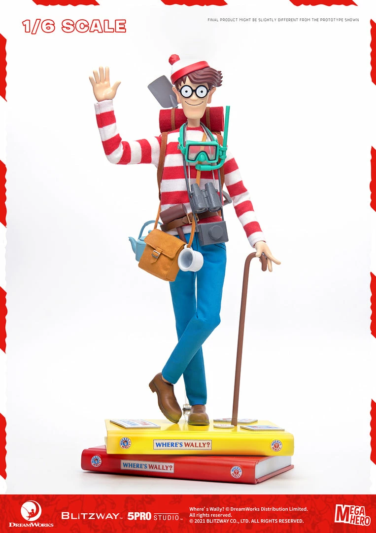 Maybang's Collectibles Blitzway Where's Waldo MEGAHERO Waldo 1/6 Scale Collectible Figure Others 11 Maybang's Collectibles Blitzway Where's Waldo MEGAHERO Waldo 1/6 Scale Collectible Figure Others