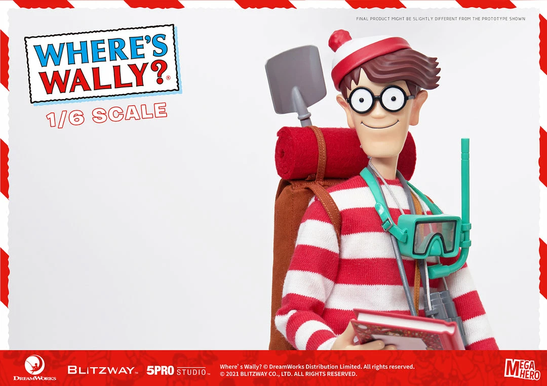Maybang's Collectibles Blitzway Where's Waldo MEGAHERO Waldo 1/6 Scale Collectible Figure Others 16 Maybang's Collectibles Blitzway Where's Waldo MEGAHERO Waldo 1/6 Scale Collectible Figure Others