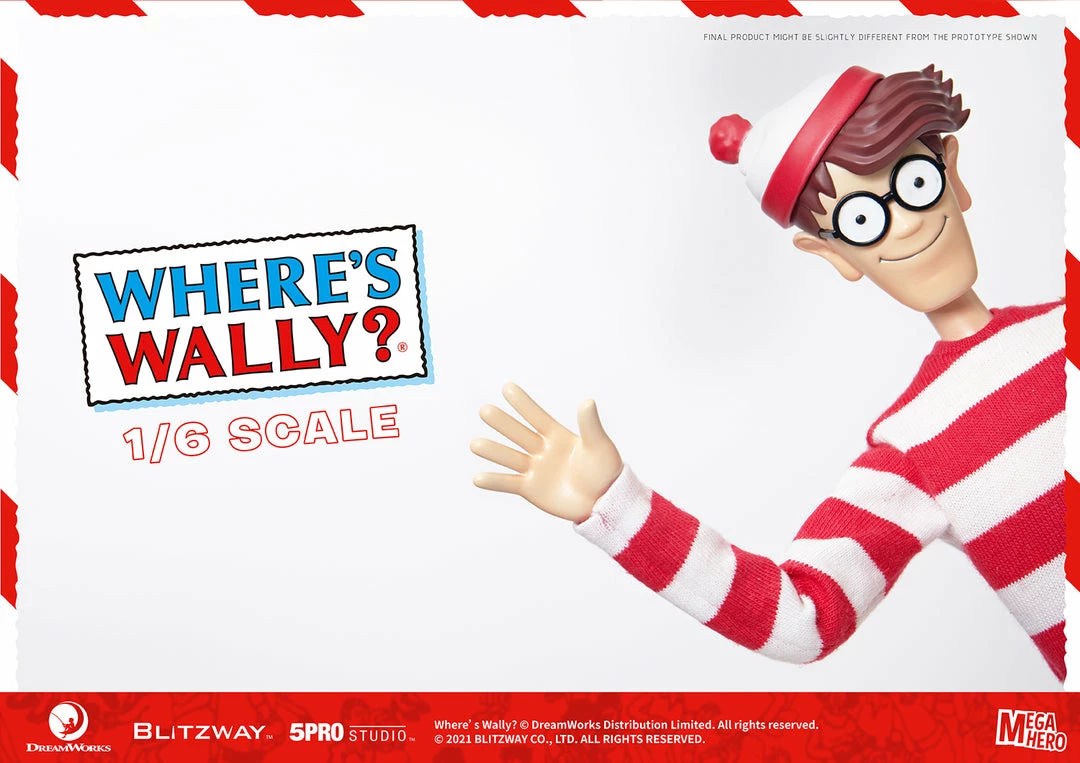 Maybang's Collectibles Blitzway Where's Waldo MEGAHERO Waldo 1/6 Scale Collectible Figure Others 3 Maybang's Collectibles Blitzway Where's Waldo MEGAHERO Waldo 1/6 Scale Collectible Figure Others