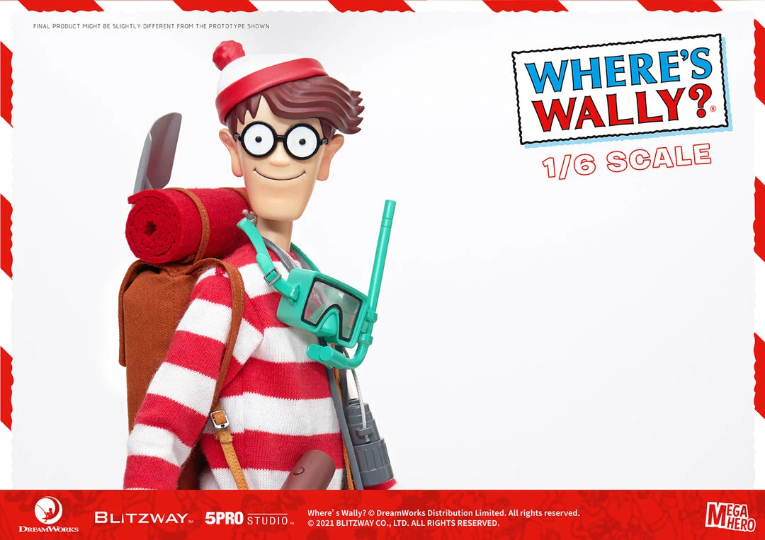 Maybang's Collectibles Blitzway Where's Waldo MEGAHERO Waldo 1/6 Scale Collectible Figure Others 7 Maybang's Collectibles Blitzway Where's Waldo MEGAHERO Waldo 1/6 Scale Collectible Figure Others