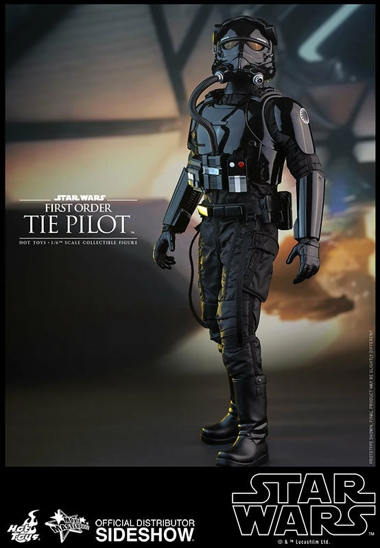 Vendor-unknown Hot Toys Star Wars Episode VII The Force Awakens First Order Tie Fighter Pilot 1/6 Scale 12" Figure 3 Vendor-unknown Hot Toys Star Wars Episode VII The Force Awakens First Order Tie Fighter Pilot 1/6 Scale 12" Figure