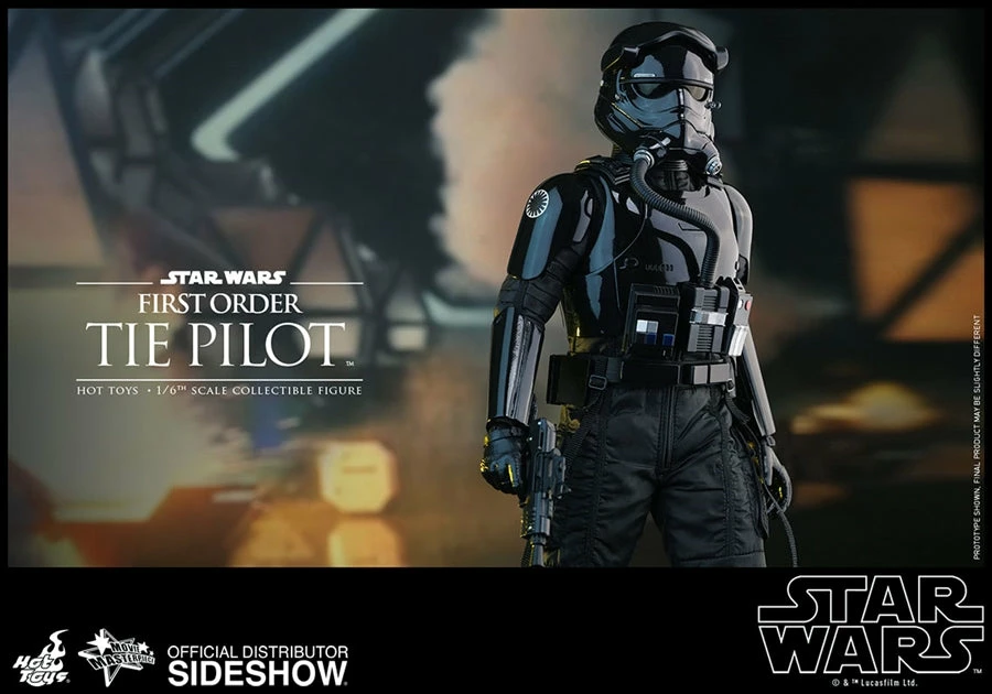 Vendor-unknown Hot Toys Star Wars Episode VII The Force Awakens First Order Tie Fighter Pilot 1/6 Scale 12" Figure 9 Vendor-unknown Hot Toys Star Wars Episode VII The Force Awakens First Order Tie Fighter Pilot 1/6 Scale 12" Figure