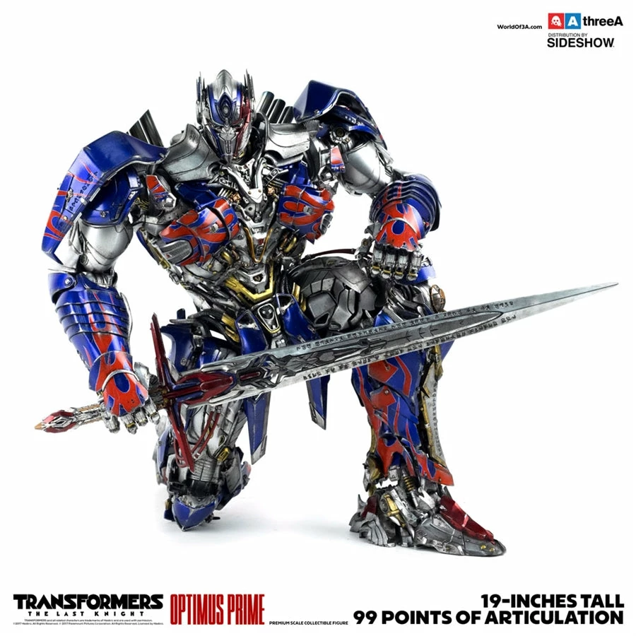 Vendor-unknown ThreeA Transformers The Last Knight Optimus Prime Premium Scale Collectible Figure 5 Vendor-unknown ThreeA Transformers The Last Knight Optimus Prime Premium Scale Collectible Figure