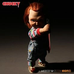 Maybang's Collectibles Mezco Toyz Child's Play 15 Sneering Chucky Talking Doll