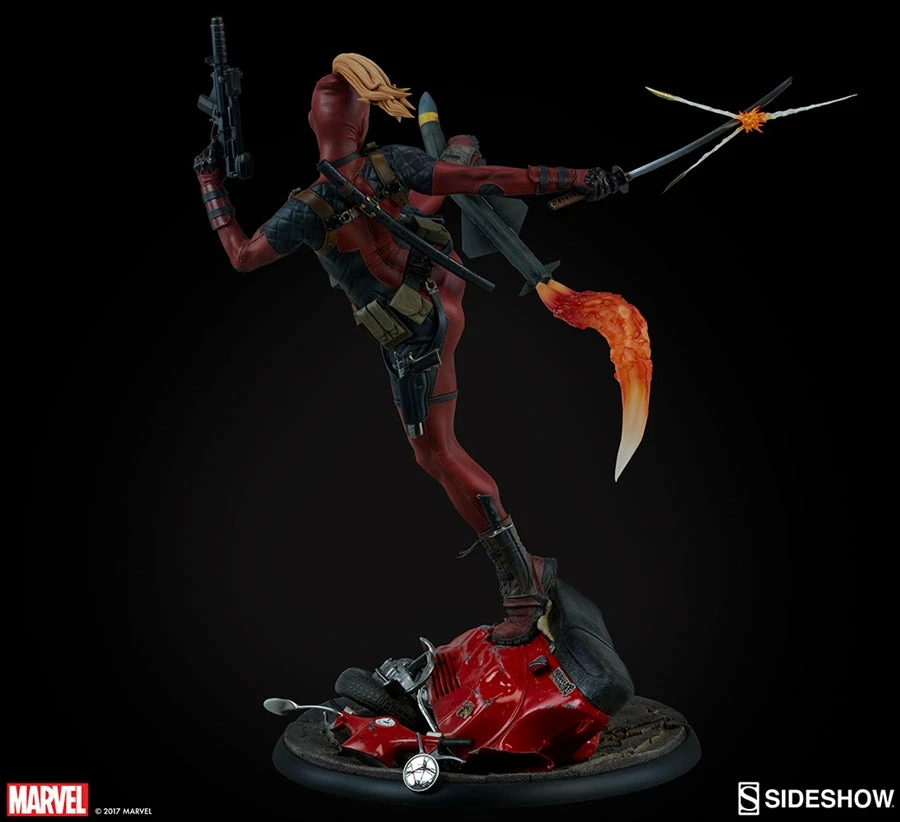 Vendor-unknown Sideshow Marvel Comics Lady Deadpool Premium Format Figure Statue 8 Vendor-unknown Sideshow Marvel Comics Lady Deadpool Premium Format Figure Statue