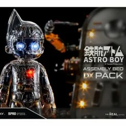 Maybang's Collectibles Blitzway Astro Boy (Clear Ver.) Superb Anime Statue & Assembly Bed DX Pack