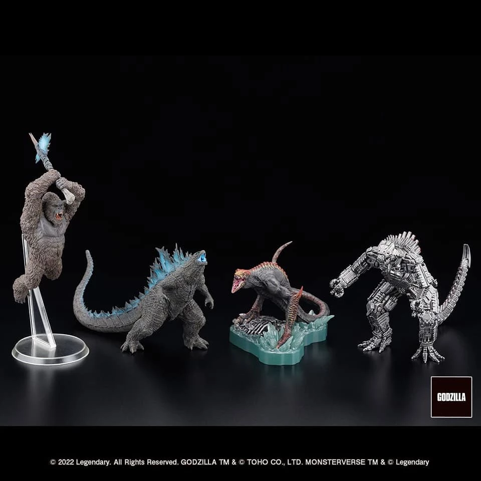 Maybang's Collectibles Art Spirits Godzilla Vs. Kong Hyper Modeling Series Exclusive Box Of 4 Figures Others 2 Maybang's Collectibles Art Spirits Godzilla Vs. Kong Hyper Modeling Series Exclusive Box Of 4 Figures Others
