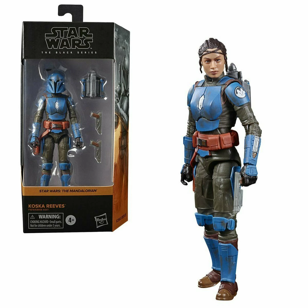 Maybang's Collectibles Hasbro Star Wars The Black Series The Mandalorian Koska Reeves 6" Action Figure 1 Maybang's Collectibles Hasbro Star Wars The Black Series The Mandalorian Koska Reeves 6" Action Figure