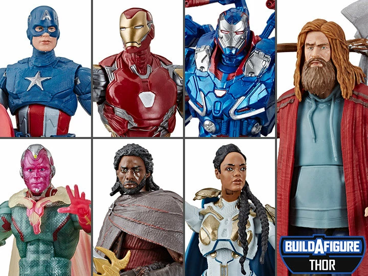 Maybang's Collectibles Hasbro Marvel Legends Avengers Endgame Marvel Legends Wave 3 Set Of 6 Figures (Thor BAF) 1 Maybang's Collectibles Hasbro Marvel Legends Avengers Endgame Marvel Legends Wave 3 Set Of 6 Figures (Thor BAF)