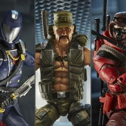 Maybang's Collectibles Hasbro G.I. Joe Classified Series Wave 2 Set Of 3 Figures Cobra Commander, Red Ninja & Gung-Ho