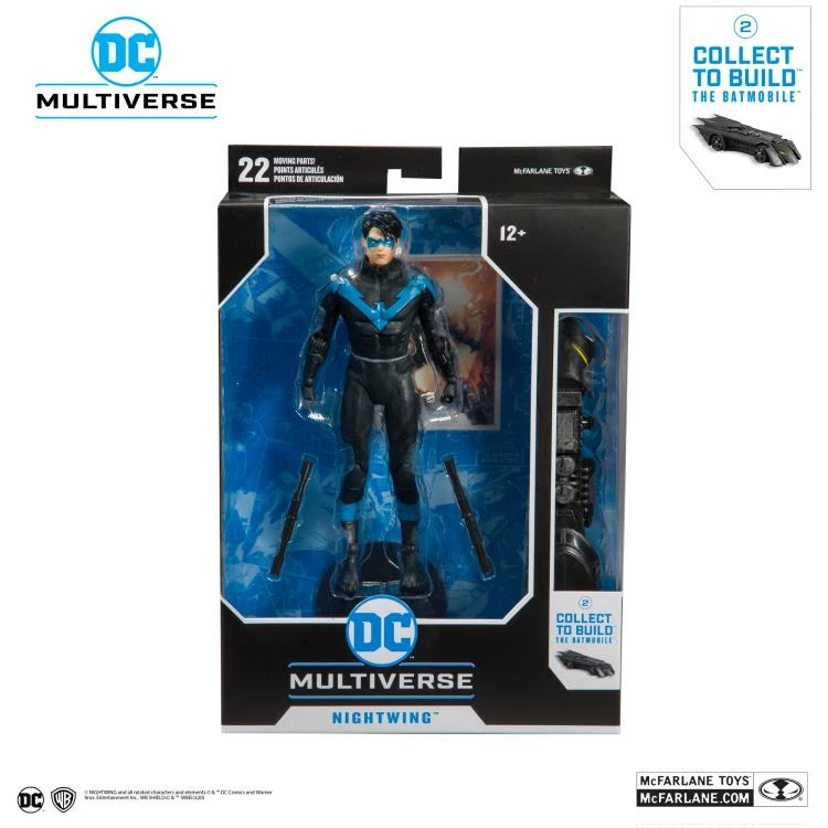 Maybang's Collectibles McFarlane DC Multiverse Set Of 3 Action Figures Dark Nights: Metal, Nightwing & Batgirl (DC Rebirth Build-A-Batmobile) 16 Maybang's Collectibles McFarlane DC Multiverse Set Of 3 Action Figures Dark Nights: Metal, Nightwing & Batgirl (DC Rebirth Build-A-Batmobile)