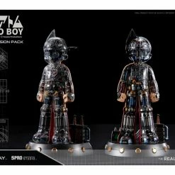 Maybang's Collectibles Blitzway Astro Boy (Clear Ver.) Superb Anime Statue & Assembly Bed DX Pack