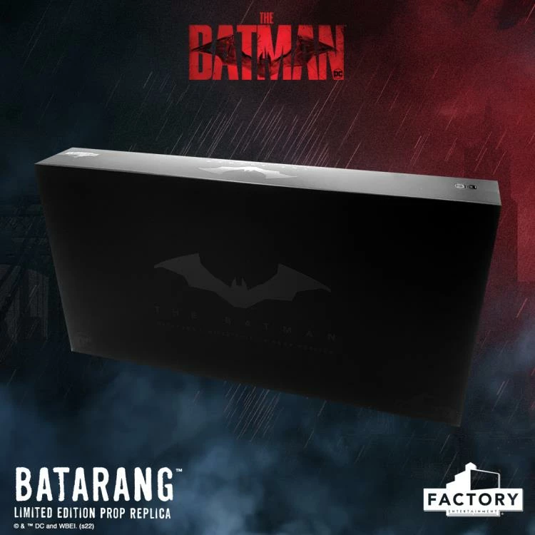 Maybang's Collectibles Factory Entertainment DC Comics The Batman - Batarang Limited Edition Prop Replica 6 Maybang's Collectibles Factory Entertainment DC Comics The Batman - Batarang Limited Edition Prop Replica