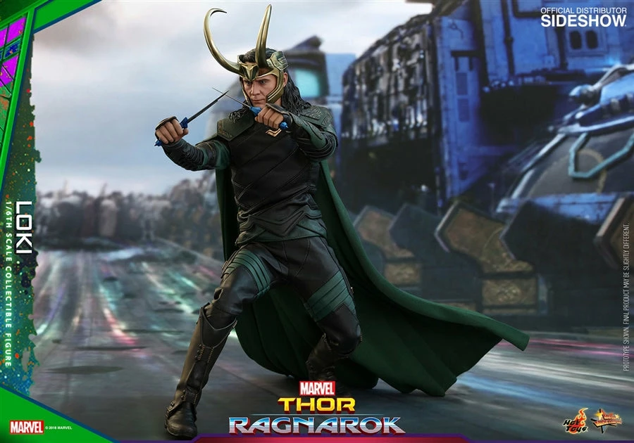 Vendor-unknown Hot Toys Marvel Thor: Ragnarok Loki 1/6 Scale 12" Action Figure 9 Vendor-unknown Hot Toys Marvel Thor: Ragnarok Loki 1/6 Scale 12" Action Figure