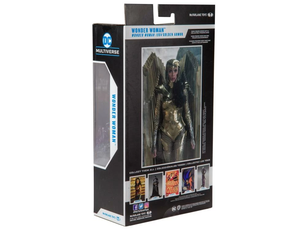 Maybang's Collectibles McFarlane DC Multiverse Wonder Woman 1984 Wonder Woman (Gold Armor) Action Figure McFarlane Toys 9 Maybang's Collectibles McFarlane DC Multiverse Wonder Woman 1984 Wonder Woman (Gold Armor) Action Figure McFarlane Toys