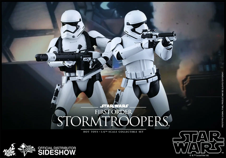 Vendor-unknown Hot Toys Star Wars Episode VII The Force Awakens First Order Stormtroopers 2 Pack Set 1/6 Scale 12" Figure 2 Vendor-unknown Hot Toys Star Wars Episode VII The Force Awakens First Order Stormtroopers 2 Pack Set 1/6 Scale 12" Figure