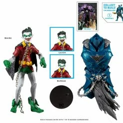 Maybang's Collectibles McFarlane DC Dark Multiverse Wave 2 Set Batman Who Laughs With Sky Tyrant Wings, Superman The Infected, Batman & Robin Earth-22 (Build The Merciless)