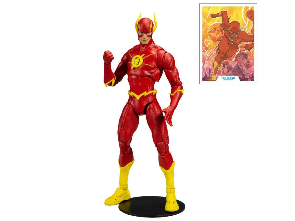 Maybang's Collectibles McFarlane Toys McFarlane DC Multiverse Wave 3 DC Rebirth The Flash Action Figure 2 Maybang's Collectibles McFarlane Toys McFarlane DC Multiverse Wave 3 DC Rebirth The Flash Action Figure