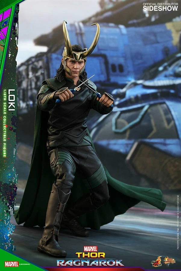 Vendor-unknown Hot Toys Marvel Thor: Ragnarok Loki 1/6 Scale 12" Action Figure 2 Vendor-unknown Hot Toys Marvel Thor: Ragnarok Loki 1/6 Scale 12" Action Figure