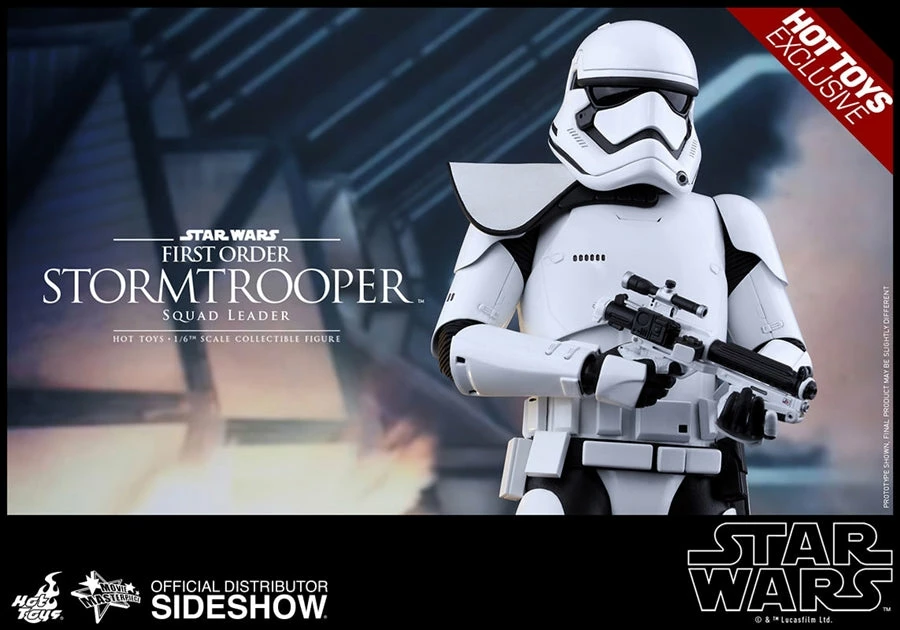 Vendor-unknown Hot Toys Star Wars Episode VII The Force Awakens First Order Stormtrooper (Squad Leader Exclusive) 1/6 Scale 12" Figure 7 Vendor-unknown Hot Toys Star Wars Episode VII The Force Awakens First Order Stormtrooper (Squad Leader Exclusive) 1/6 Scale 12" Figure