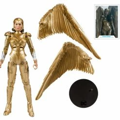 Maybang's Collectibles McFarlane DC Multiverse Wonder Woman 1984 Wonder Woman (Gold Armor) Action Figure McFarlane Toys