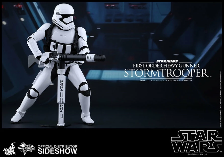 Vendor-unknown Hot Toys Star Wars Episode VII The Force Awakens First Order Heavy Gunner Stormtrooper 1/6 Scale 12" Figure 8 Vendor-unknown Hot Toys Star Wars Episode VII The Force Awakens First Order Heavy Gunner Stormtrooper 1/6 Scale 12" Figure