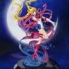Vendor-unknown Premium Bandai Japan Tamashii Web Exclusive Sailor Moon Sailor Moon (Moon Crystal Power) Figuarts ZERO Chouette Figure Statue