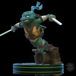 Maybang's Collectibles Quantum Mechanix (QMx) QMx TMNT Teenage Mutant Ninja Turtles Q-Fig Leonardo Figure