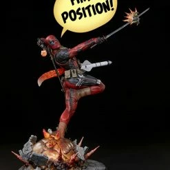 Vendor-unknown Sideshow Marvel Deadpool Heat-Seeker Premium Format Figure Statue Sideshow Collectibles