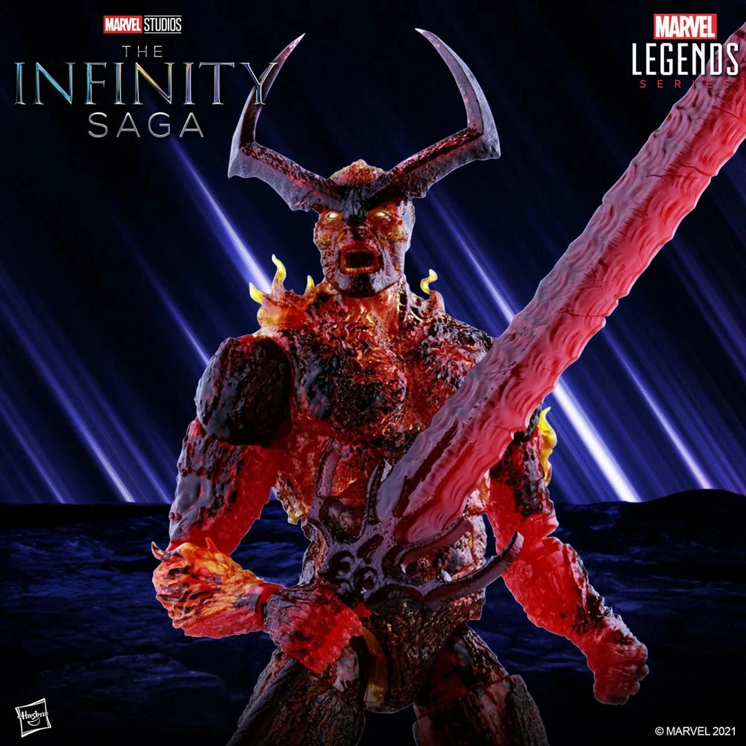 Maybang's Collectibles Hasbro Marvel Legends Infinity Saga Thor Ragnarok Surtur 13 Inch Action Figure 2 Maybang's Collectibles Hasbro Marvel Legends Infinity Saga Thor Ragnarok Surtur 13 Inch Action Figure