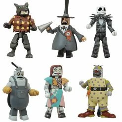 Maybang's Collectibles The Nightmare Before Christmas Minimates SDCC 2021 Exclusive Commemorative Collection Gift Set Diamond Select Toys