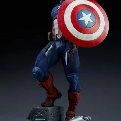 Vendor-unknown Sideshow Marvel Comics Captain America Premium Format Figure Statue