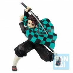 Maybang's Collectibles Bandai Demon Slayer Kimetsu No Yaiba Ichibansho Tanjiro Kamado (Proceed With Unbreakable Heart And Sword) Ichibansho Figure