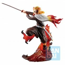 Maybang's Collectibles Bandai Demon Slayer Kimetsu No Yaiba Ichibansho Kyojuro Rengoku (Shake The Sword Burn Your Heart)