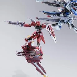 Maybang's Collectibles Bandai Gundam Metal Build Mobile Suit Gundam Seed Athrun Zala Justice Gundam Diecast Action Figure