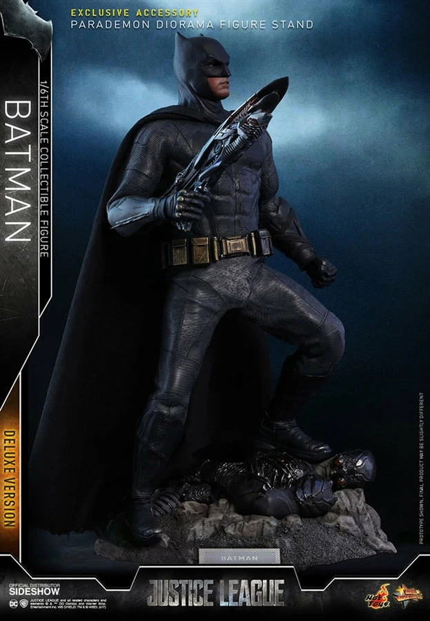 Vendor-unknown Hot Toys DC Comics Justice League Batman (Deluxe) 1/6 Scale 12" Figure 3 Vendor-unknown Hot Toys DC Comics Justice League Batman (Deluxe) 1/6 Scale 12" Figure