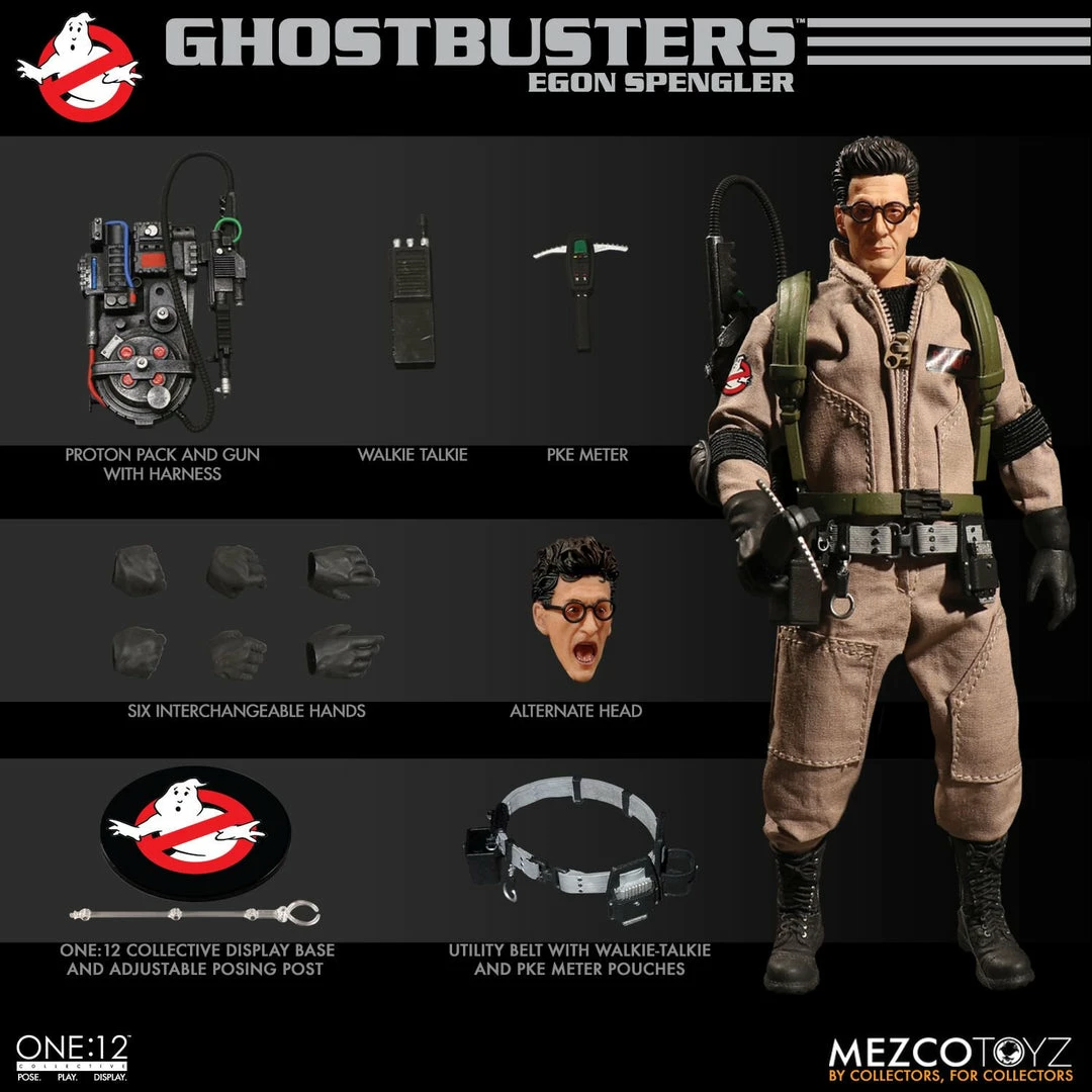 Vendor-unknown Mezco Toyz One:12 Collective Ghostbusters Deluxe Box Set 1/12 Scale 6" Action Figures 20 Vendor-unknown Mezco Toyz One:12 Collective Ghostbusters Deluxe Box Set 1/12 Scale 6" Action Figures