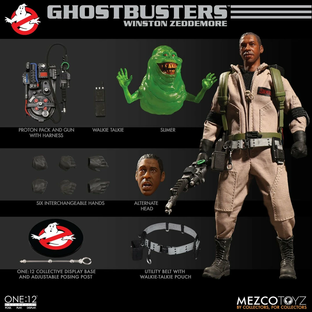 Vendor-unknown Mezco Toyz One:12 Collective Ghostbusters Deluxe Box Set 1/12 Scale 6" Action Figures 21 Vendor-unknown Mezco Toyz One:12 Collective Ghostbusters Deluxe Box Set 1/12 Scale 6" Action Figures