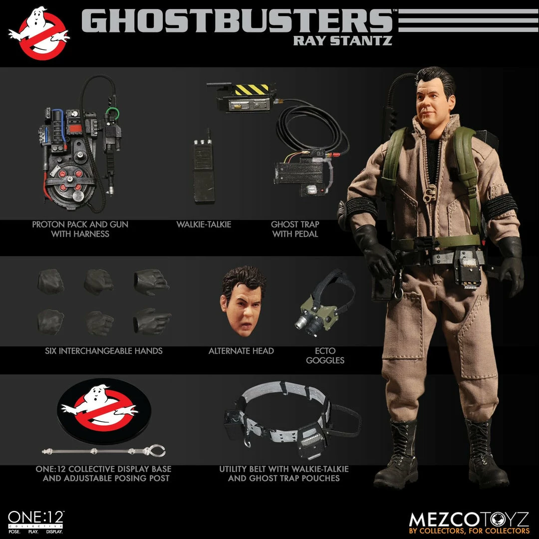 Vendor-unknown Mezco Toyz One:12 Collective Ghostbusters Deluxe Box Set 1/12 Scale 6" Action Figures 23 Vendor-unknown Mezco Toyz One:12 Collective Ghostbusters Deluxe Box Set 1/12 Scale 6" Action Figures