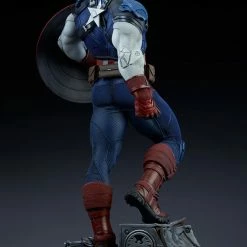 Vendor-unknown Sideshow Marvel Comics Captain America Premium Format Figure Statue