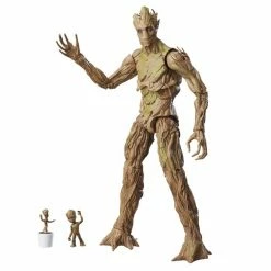 Maybang's Collectibles Hasbro Marvel Legends Guardians Of The Galaxy Marvel Legends Groot Evolution Figures Set