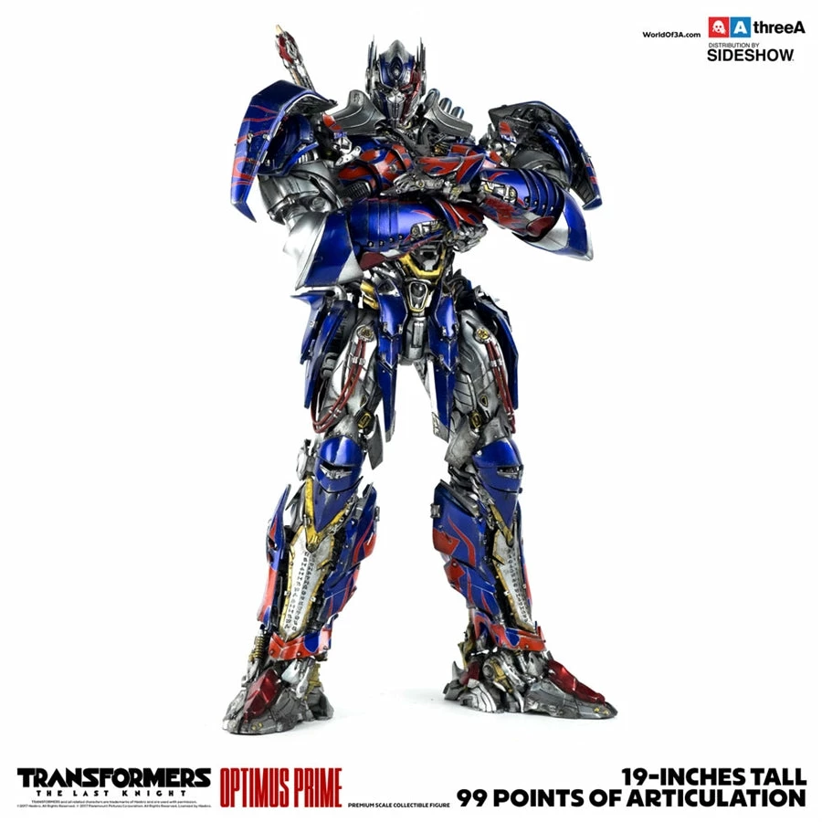 Vendor-unknown ThreeA Transformers The Last Knight Optimus Prime Premium Scale Collectible Figure 3 Vendor-unknown ThreeA Transformers The Last Knight Optimus Prime Premium Scale Collectible Figure